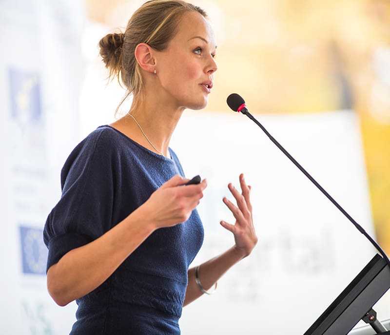 presenting with confidence