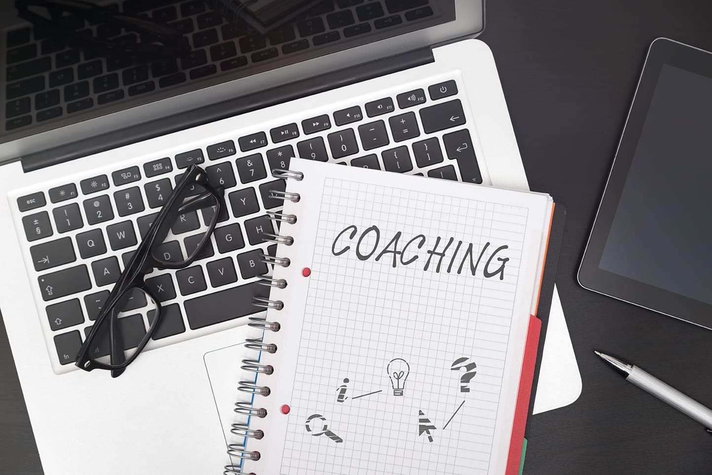 Coaching, business training concept at work One to One Coaching