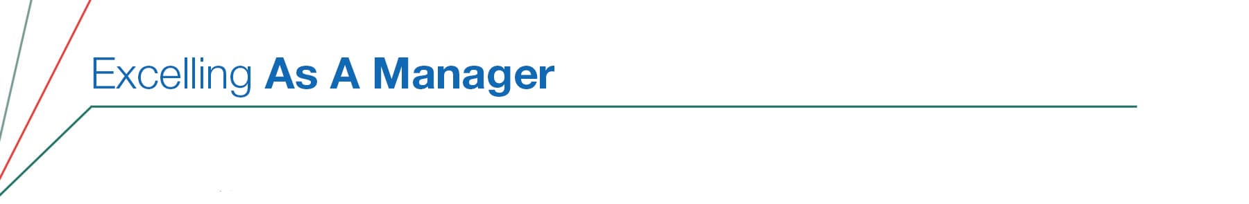 Excelling-As-A-Manager_Title Excelling As A Manager